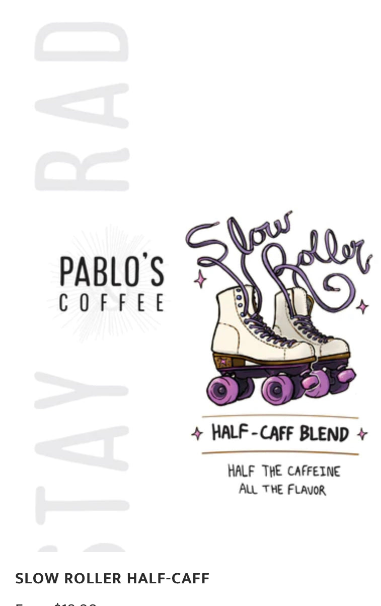 SLOW ROLLER HALF-CAFF